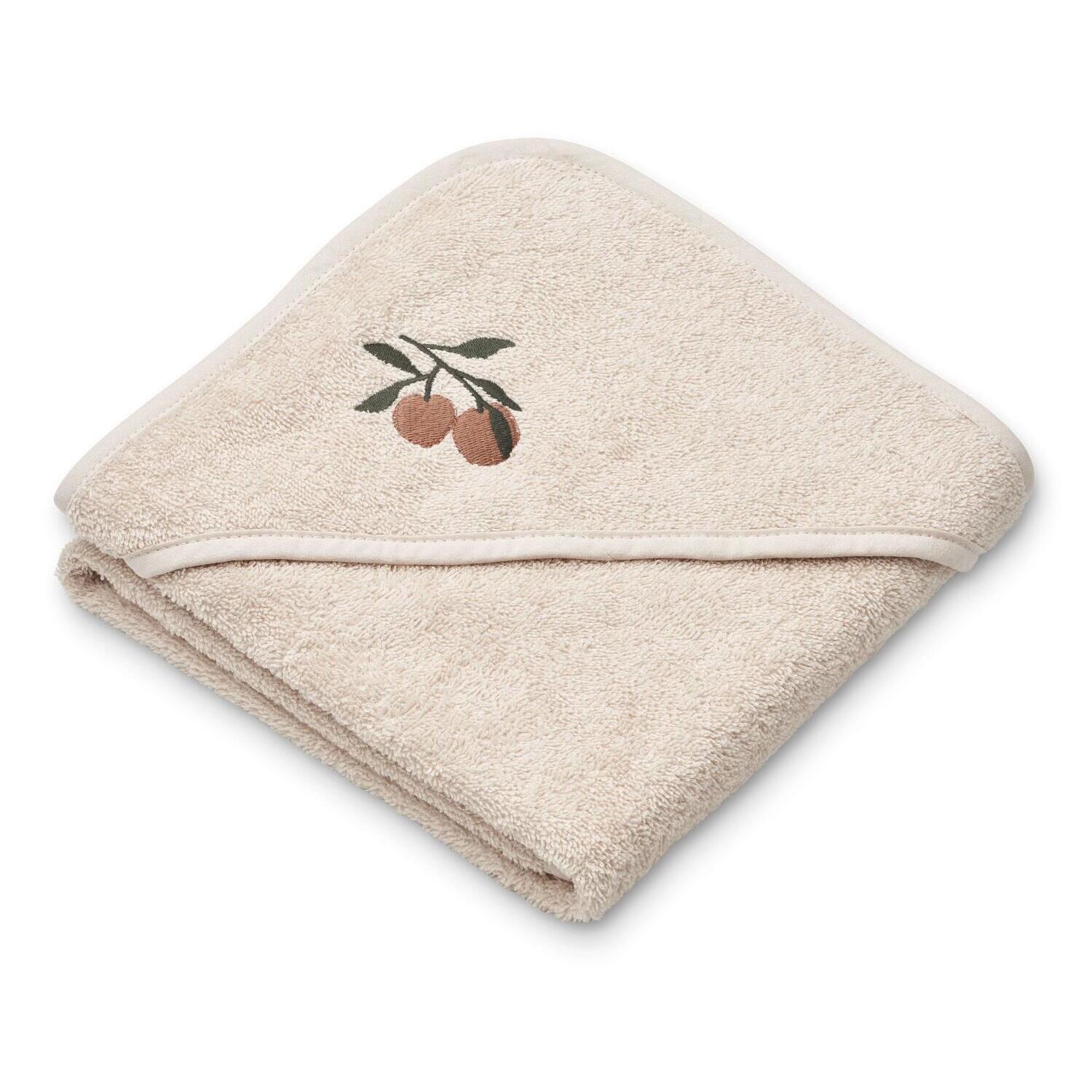 Baby-Handtuch mit Kapuze "Batu" (Peach Seashell)