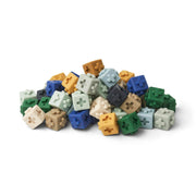 Silikon-Bausteine "Links" - 50 Stk (Navy Multi Mix)