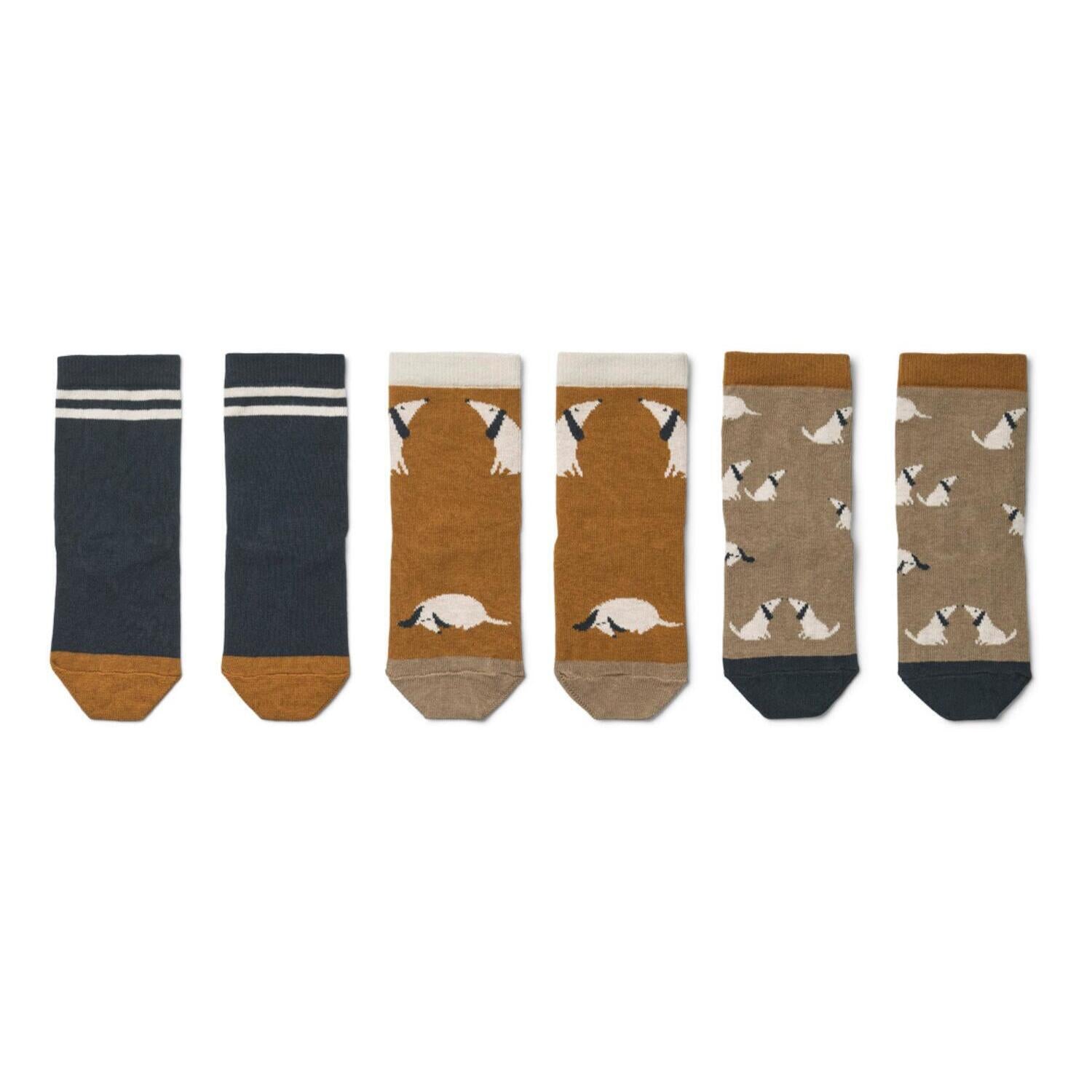 Kindersocken aus Baumwolle "Silas - Dog"