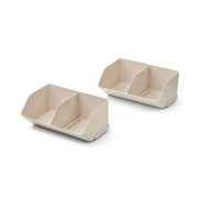 Desktop Organizer "Rosemary" im 2er-Set - M (Sandy)
