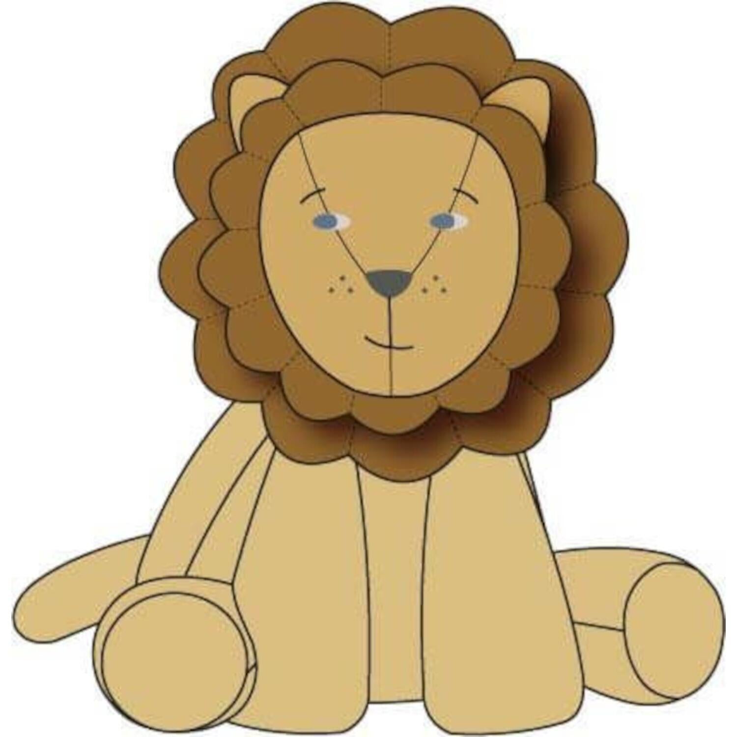 Teddy "Hedvig - Lion" - 23 cm (Yellow Mellow) Liewood
