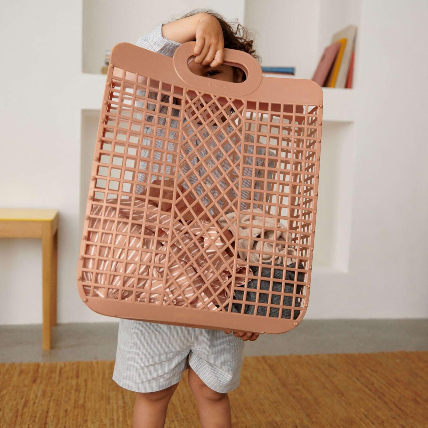 Korb "Laureen" - 37x12,5x48 cm (Misty Lilac)