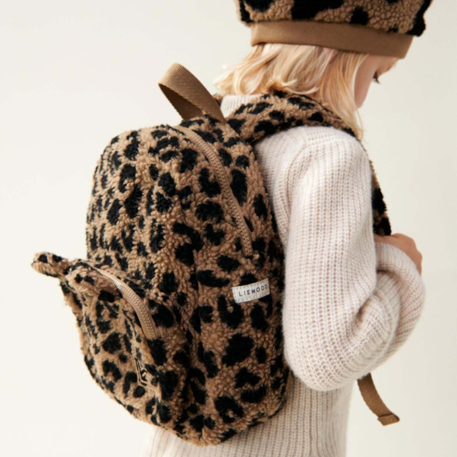 Rucksack "Allan Pile - Mega Leo" - 23x11 cm (Oat Mix)