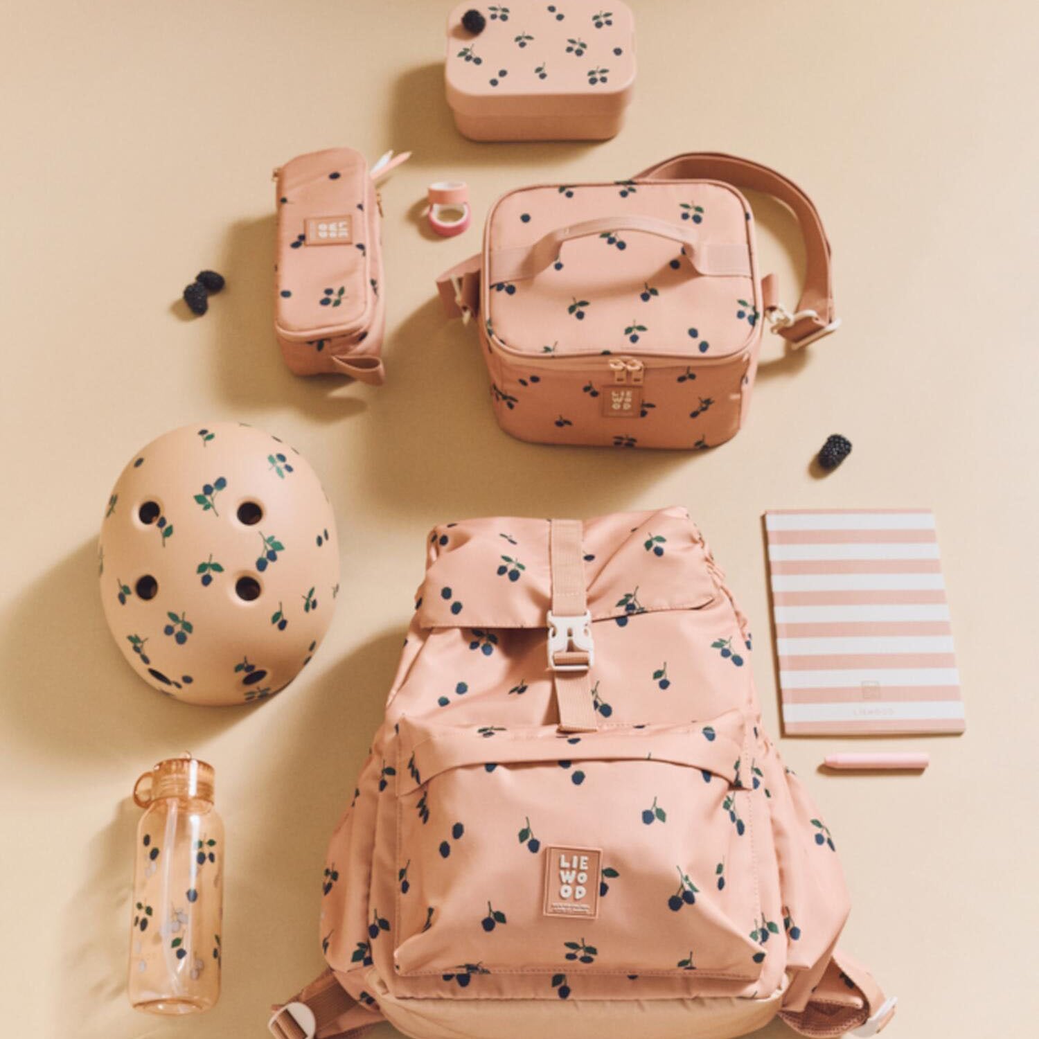 Lunchbox Set "Chelsey - Berry" (Pale Tuscany)