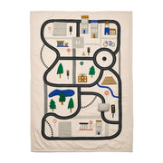 Aktivitätendecke "Adonna - Road map" - 90x65 cm (Sandy)