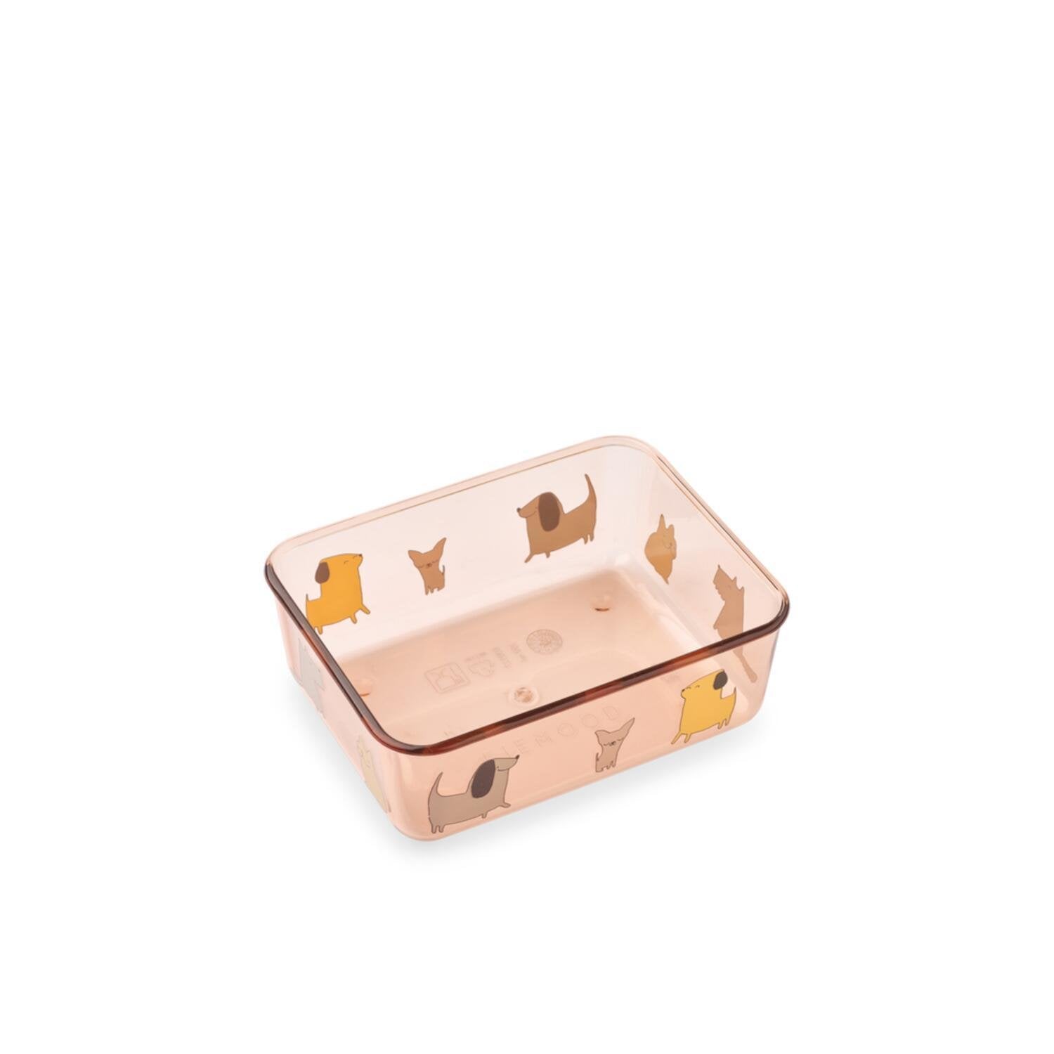 Snack Box "Ako - Cats and Dogs" - 13x10x4,5 cm (Sandy)