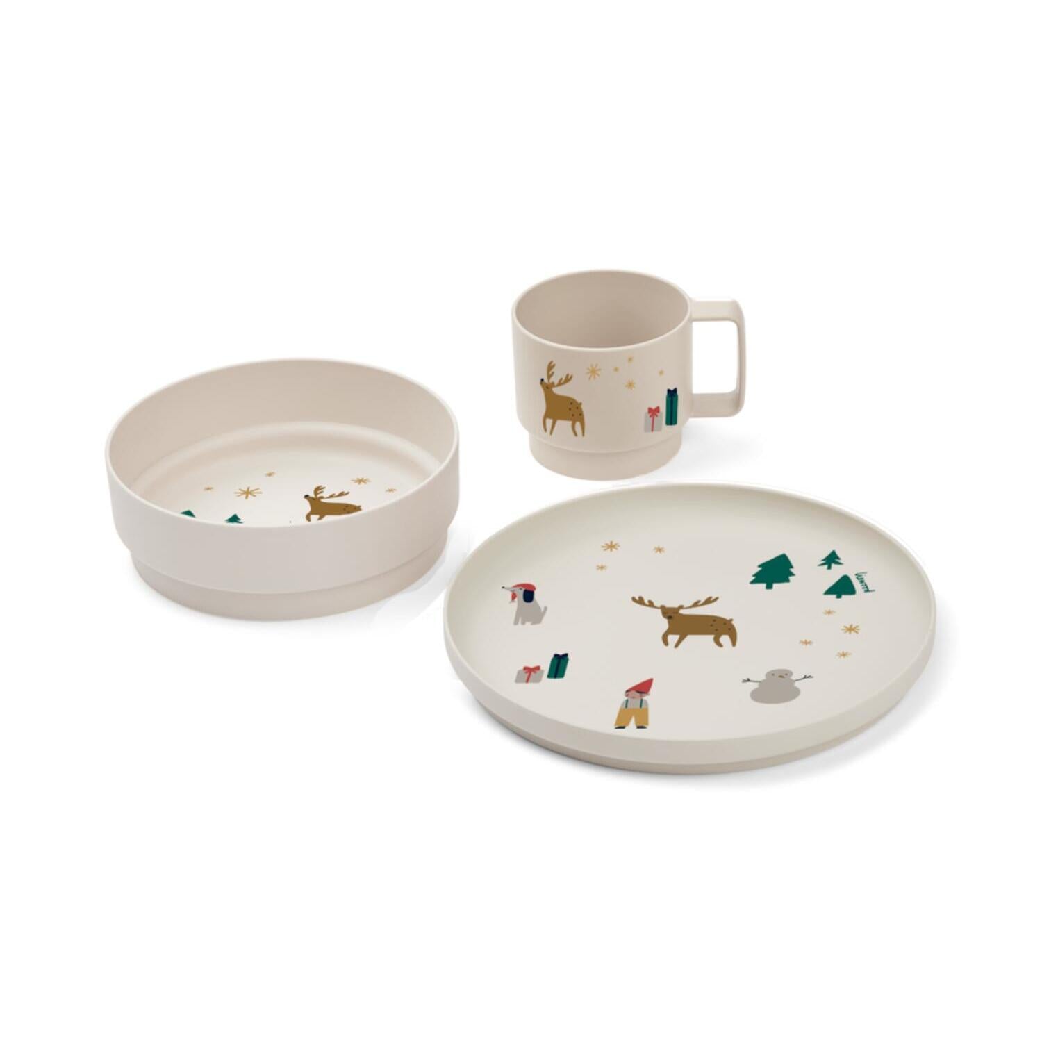 Geschirr-Set "Archi" (Holiday/Sandy)