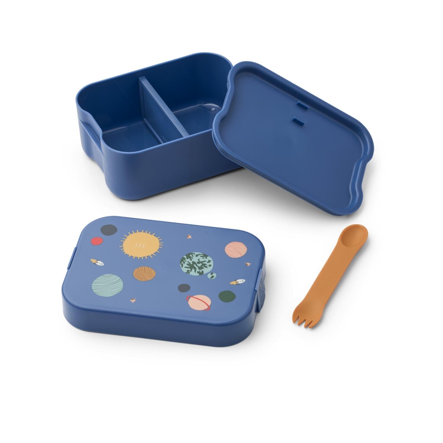Lunchbox Set "Chelsey - Universe" (Classic Navy) Liewood