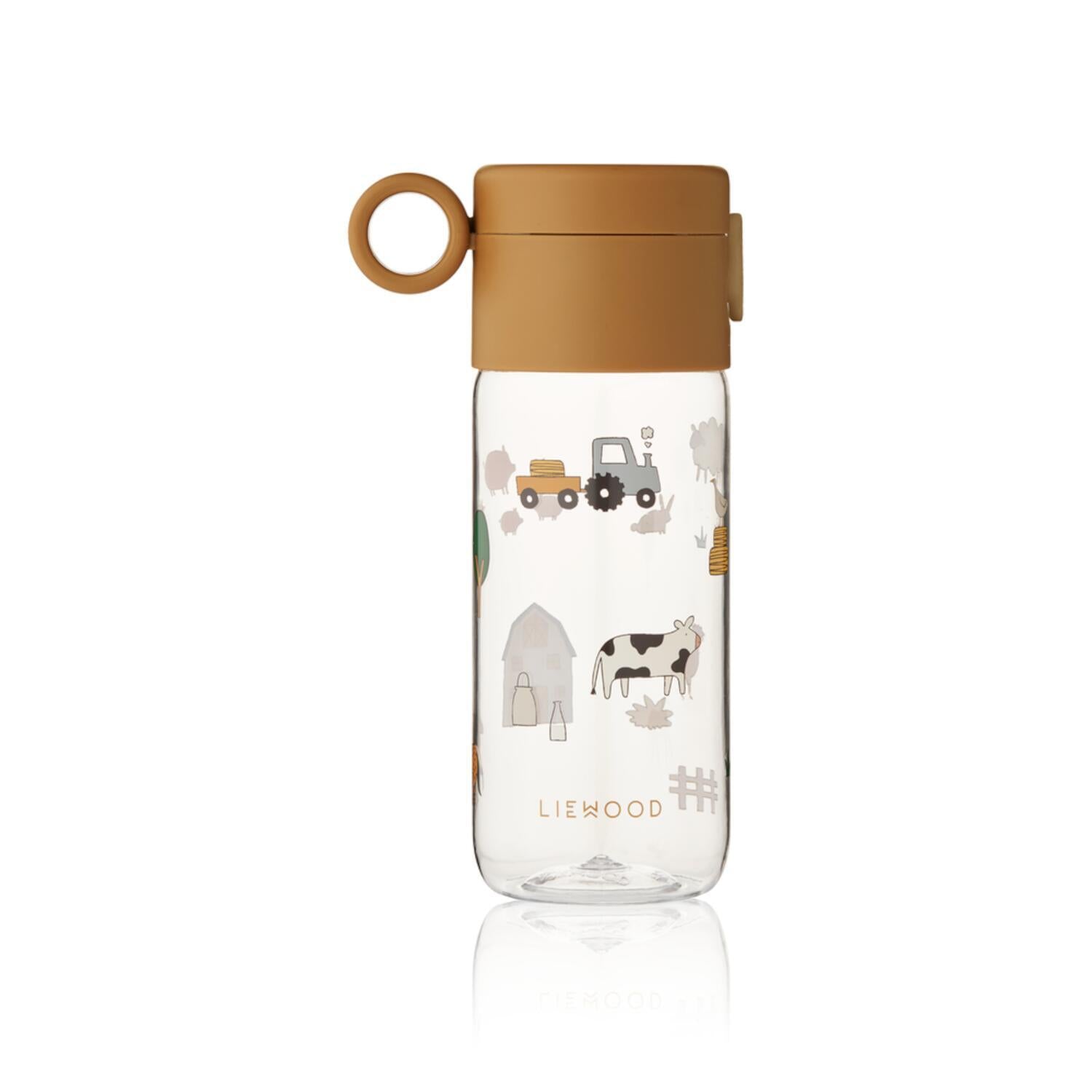 Trinkflasche "Clemence" - 350 ml (Braun/Bunt)