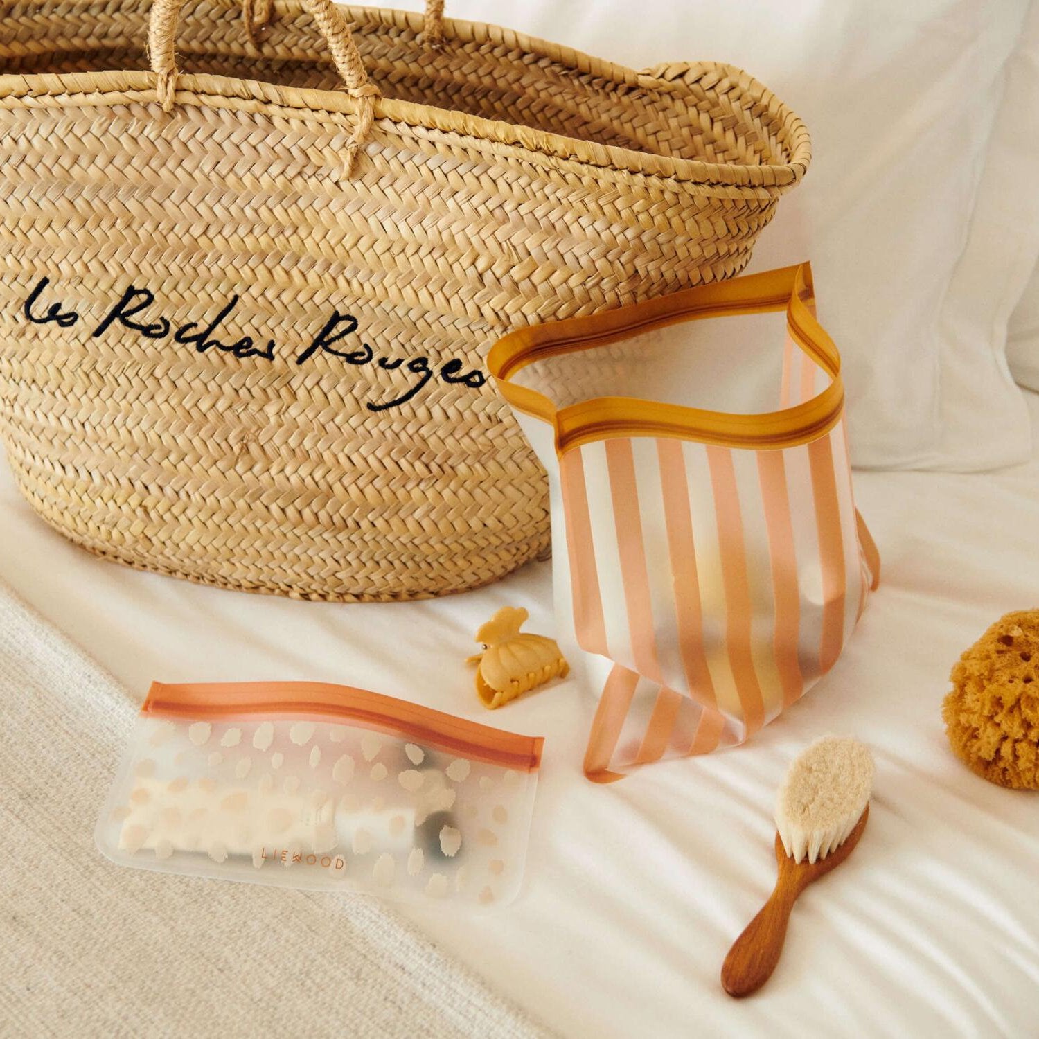 Reisetasche "Clive" im 4er-Set (Sea creature/Sandy)