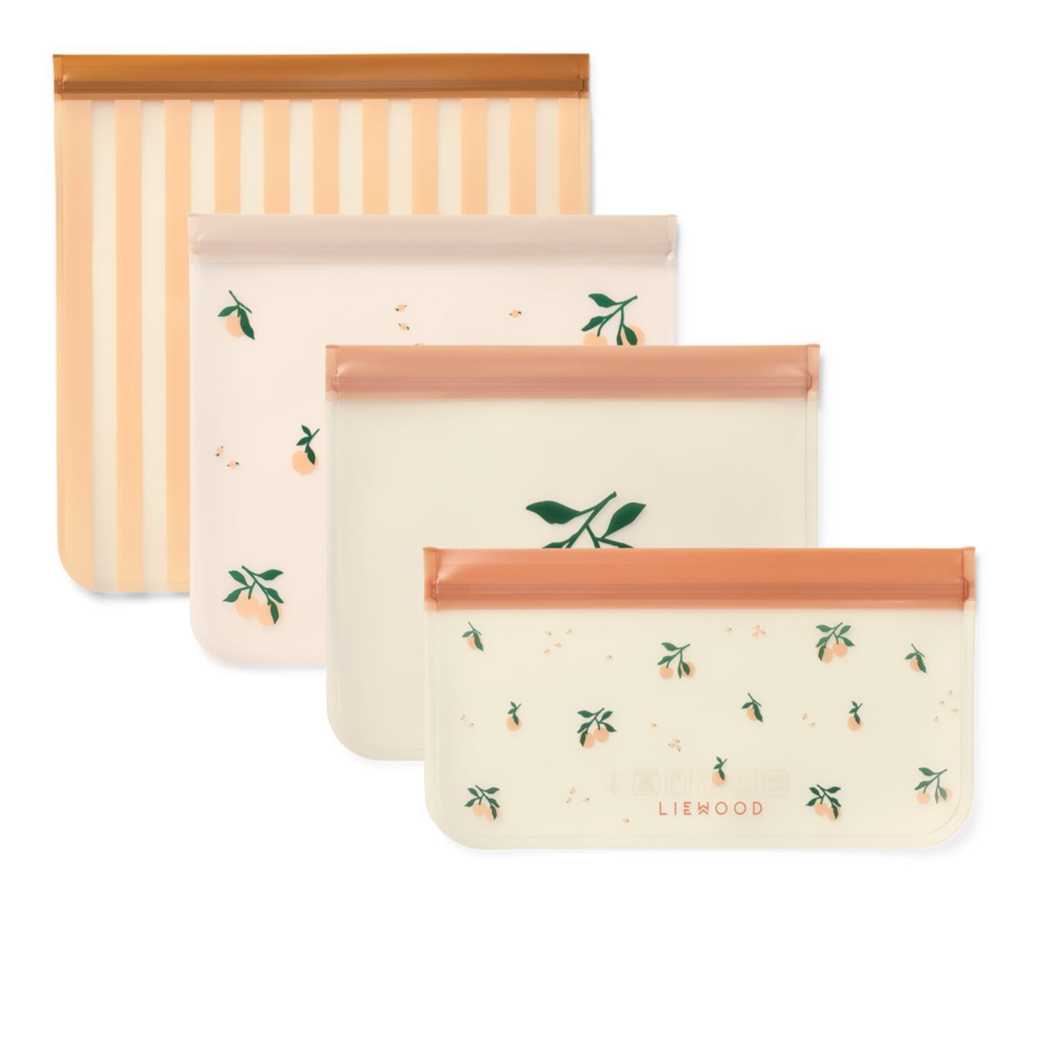 Reisetasche "Clive" im 4er-Set (Peach/Sea shell)