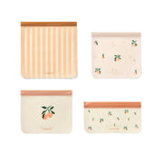 Reisetasche "Clive" im 4er-Set (Peach/Sea shell)