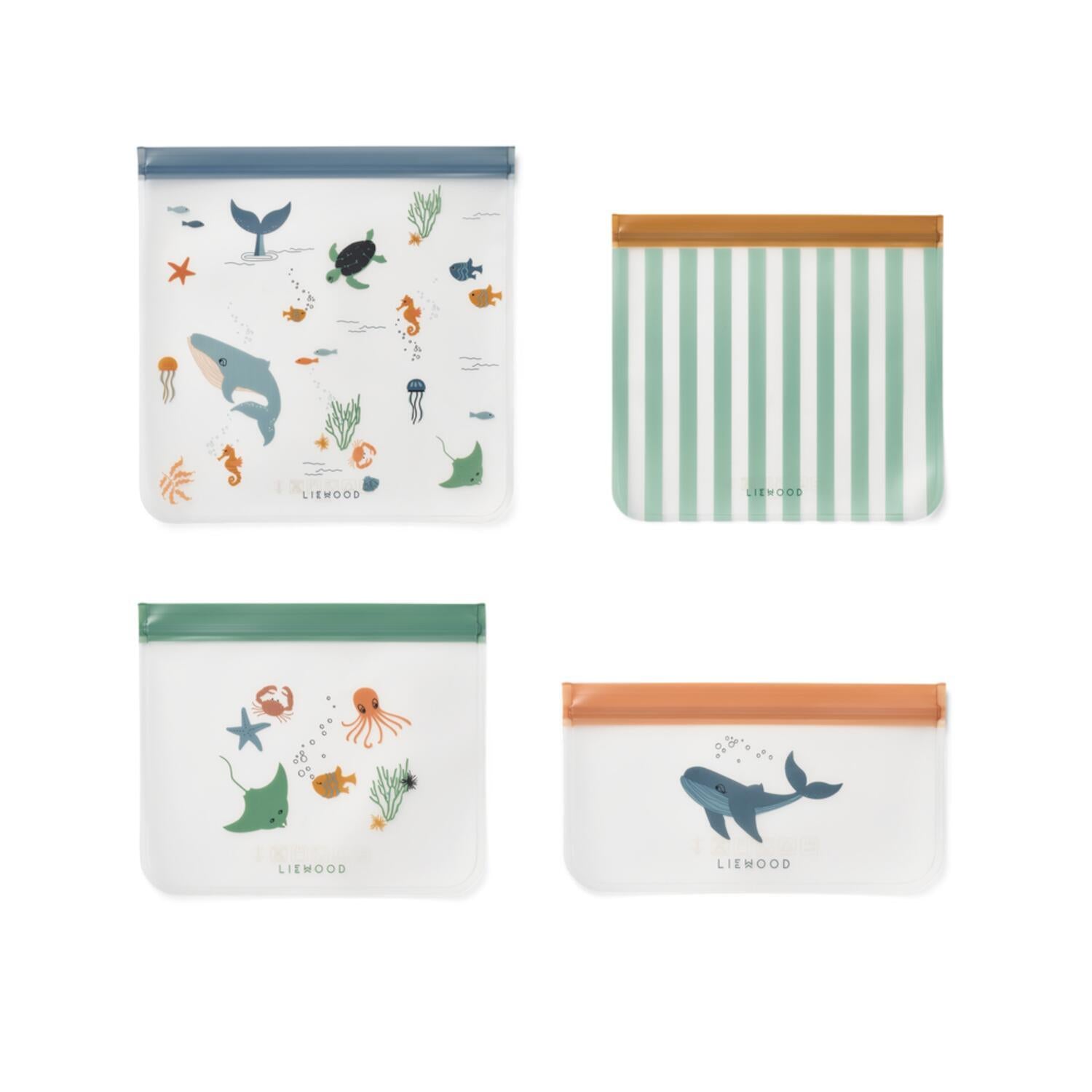 Reisetasche "Clive" im 4er-Set (Sea creature/Sandy)