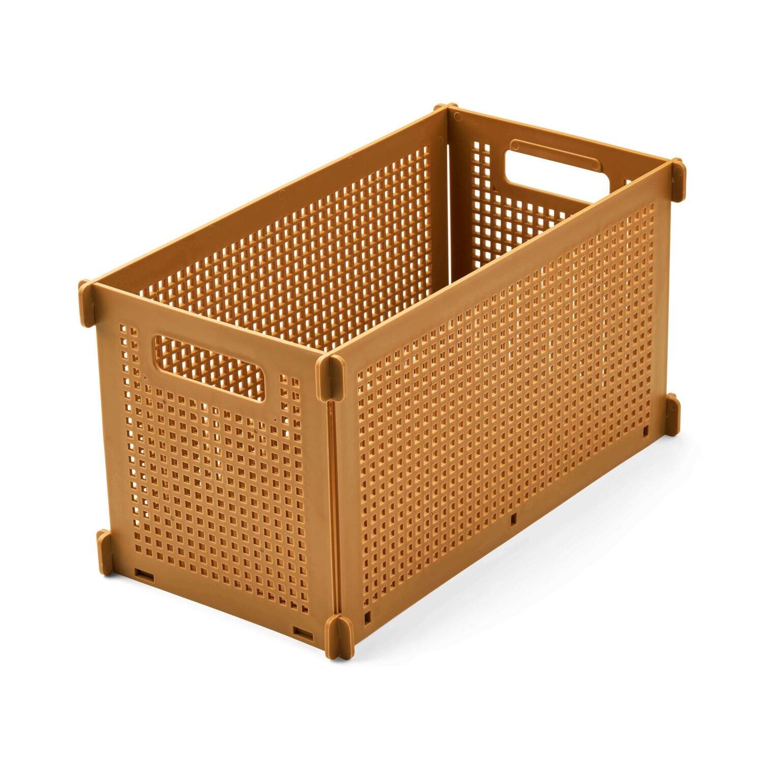 Aufbewahrungsbox "Dirch" - S (Golden Caramel)