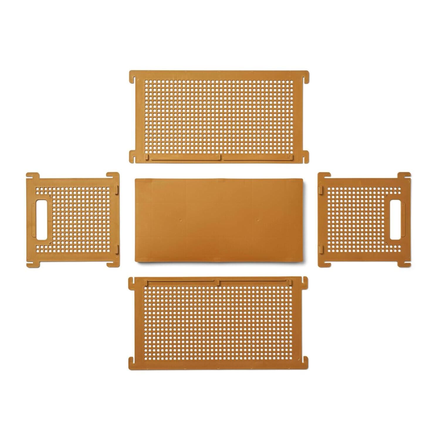 Aufbewahrungsbox "Dirch" - S (Golden Caramel)