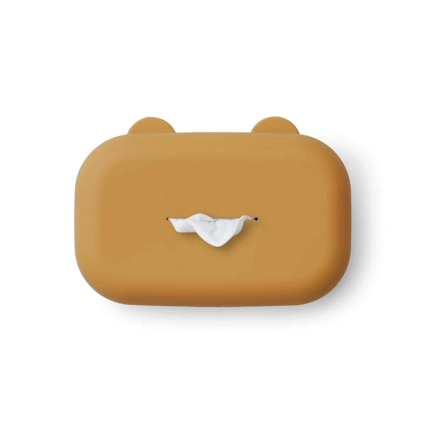 Feuchttücher-Box "Emi"- 19x12x6,2 cm (Golden Caramel)