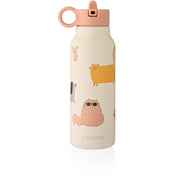 Wasserflasche "Falk - Cats and Dogs" - 350 ml (Sandy)