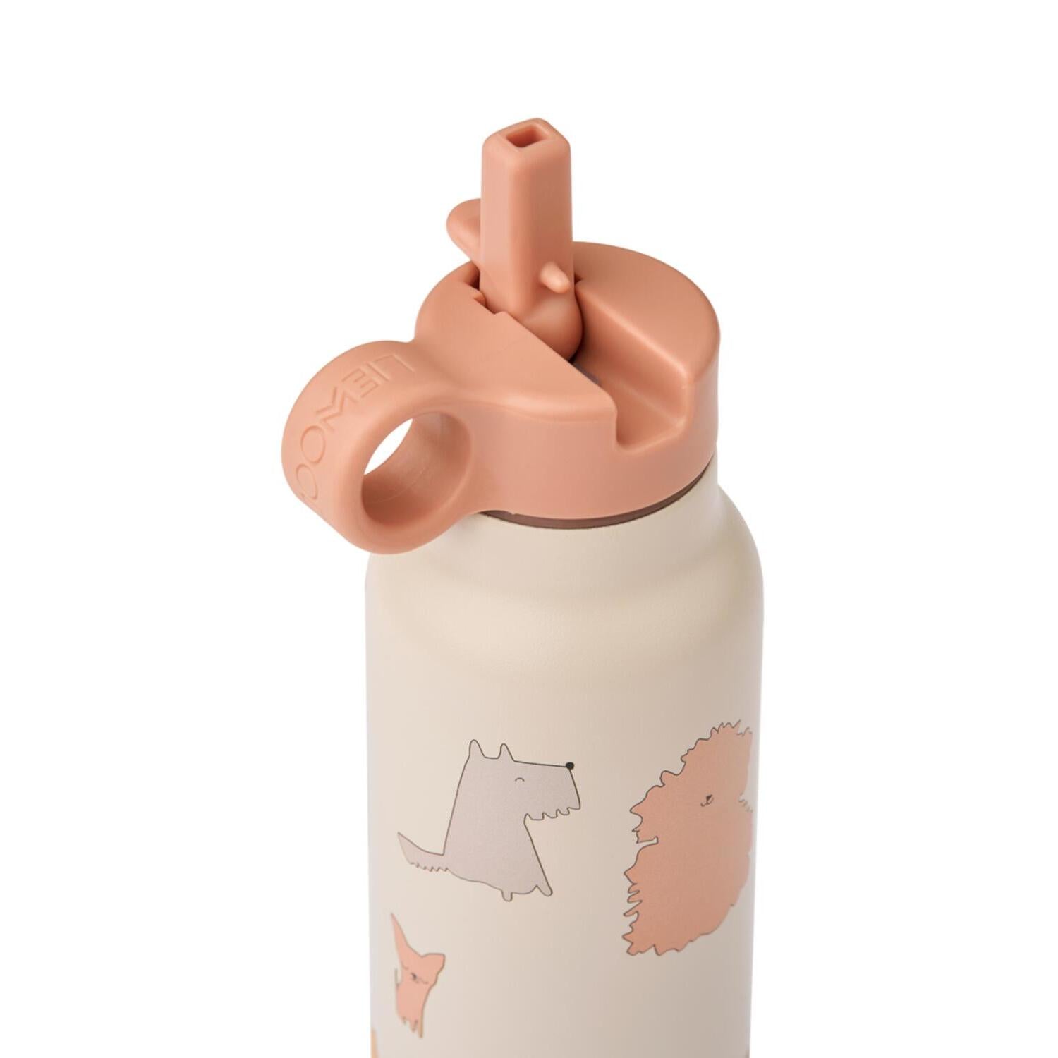 Wasserflasche "Falk - Cats and Dogs" - 350 ml (Sandy)