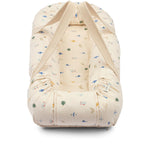 Babynest tragbar "Gro Printed - Flieger" - 76x32 cm (Ecru)