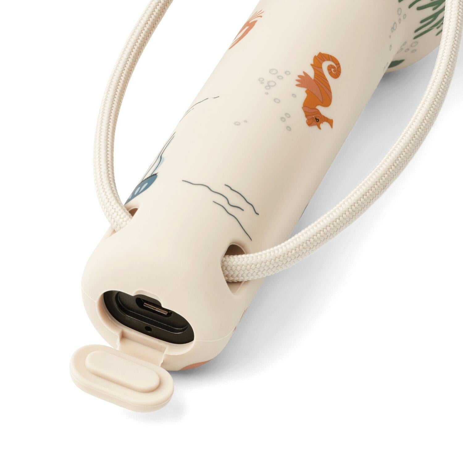 Taschenlampe "Gry - Sea creature" - 4,9x15,7 cm (Sandy) Liewood
