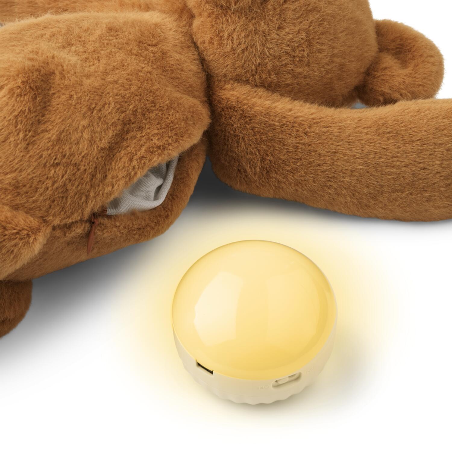Nachlicht Kuscheltier Teddybär "Hattie" (Golden caramel)