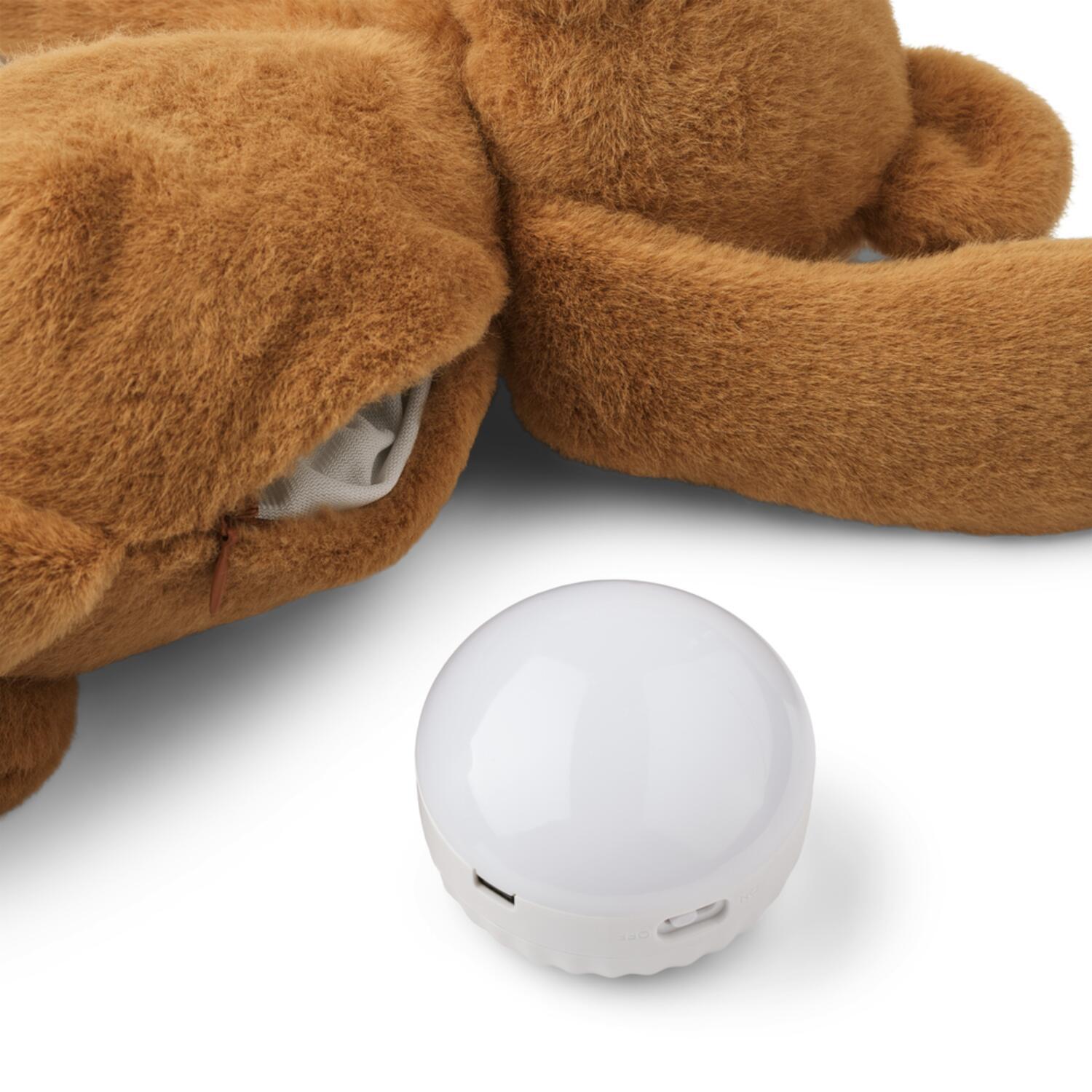 Nachlicht Kuscheltier Teddybär "Hattie" (Golden caramel)