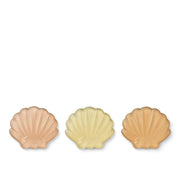 Lunchbox-Kühlelemente "Kayden - Seashell" im 3er-Set - 7x8 cm (Pale Tuscany Mix)
