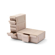 Aufbewahrungssystem "Kylian" - 18x8,2x8,2 cm (Sandy)