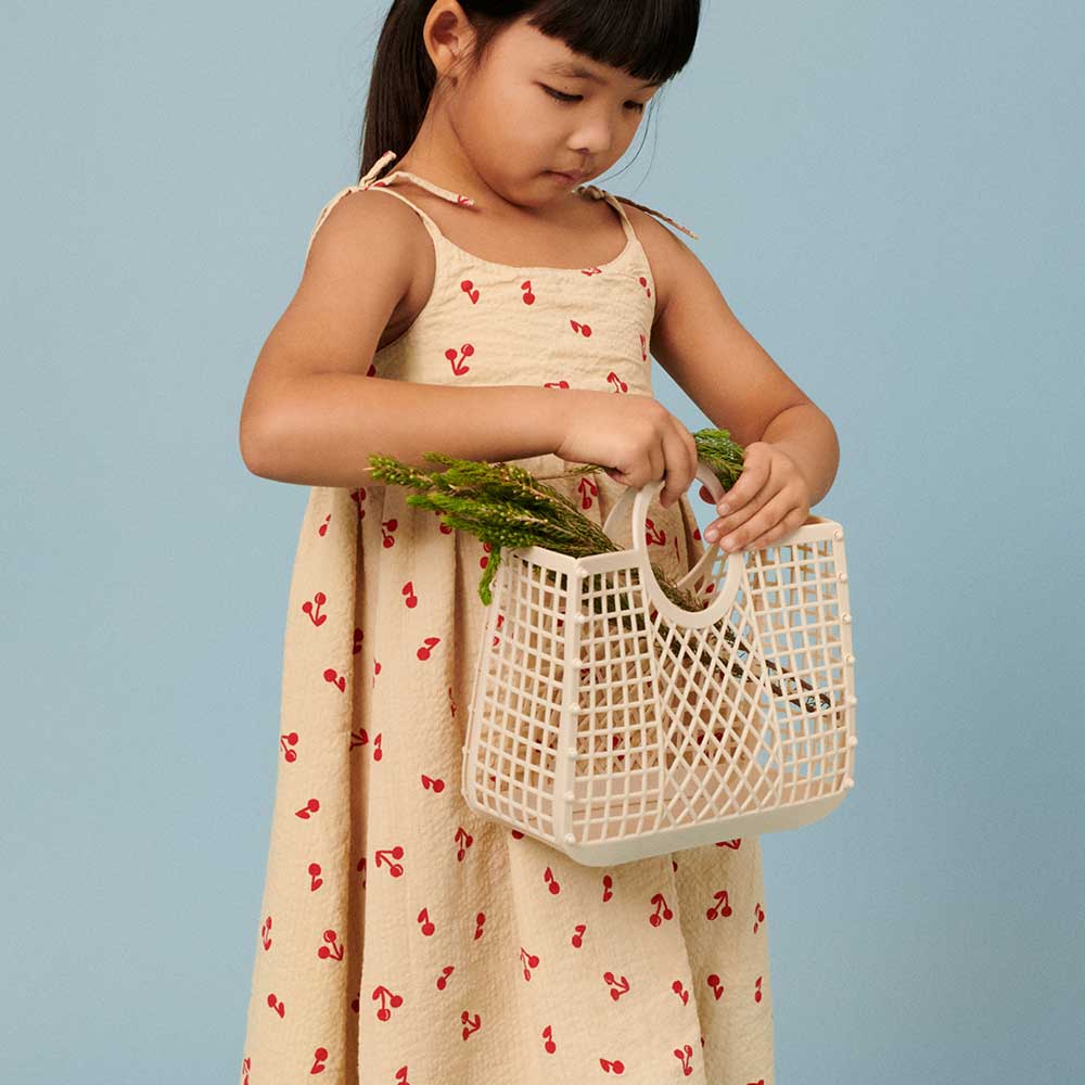 Kleine Tragetasche (Cherries/Apple Blossom)