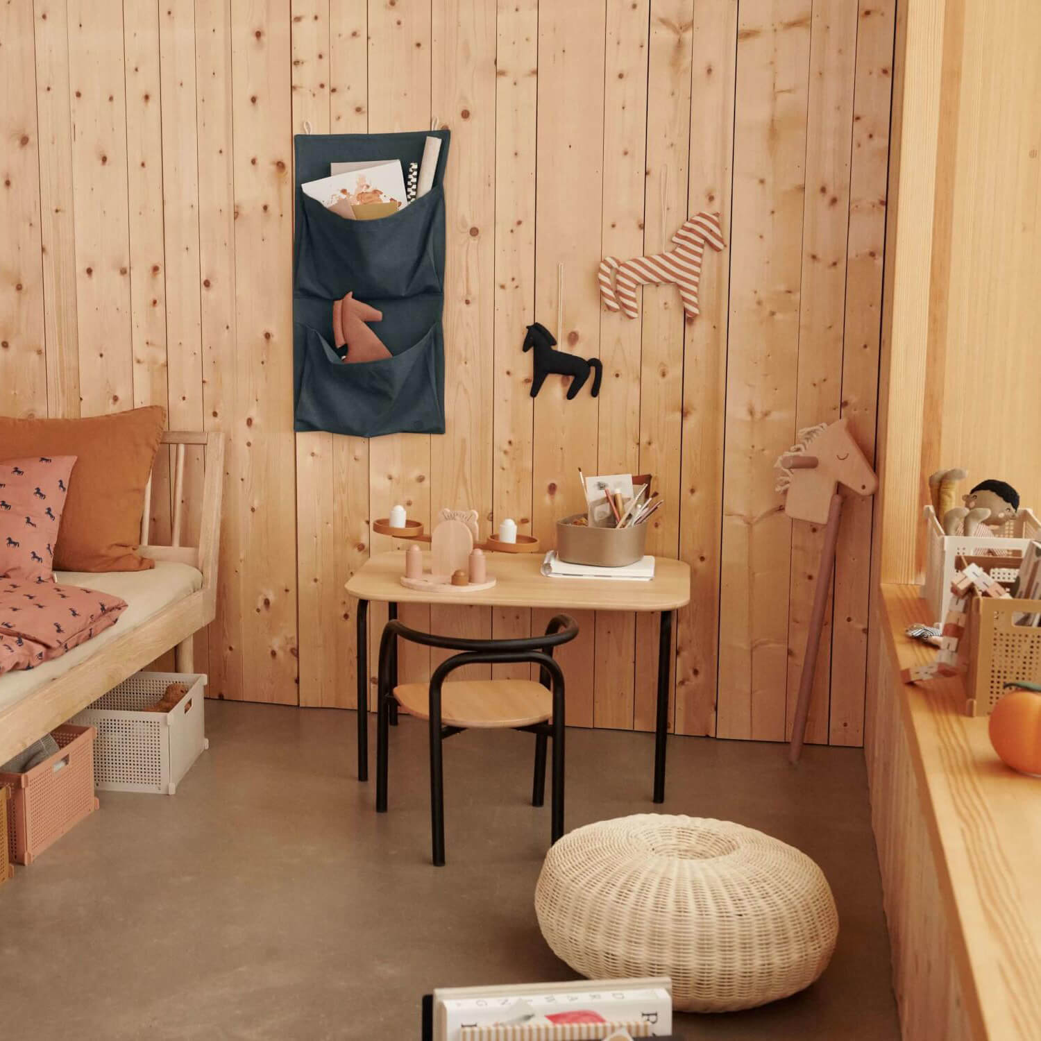 Nachtlicht "Winston" (Peach, Mustard)