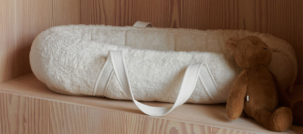 Babynest tragbar  "Gro Pile" (Sandy)