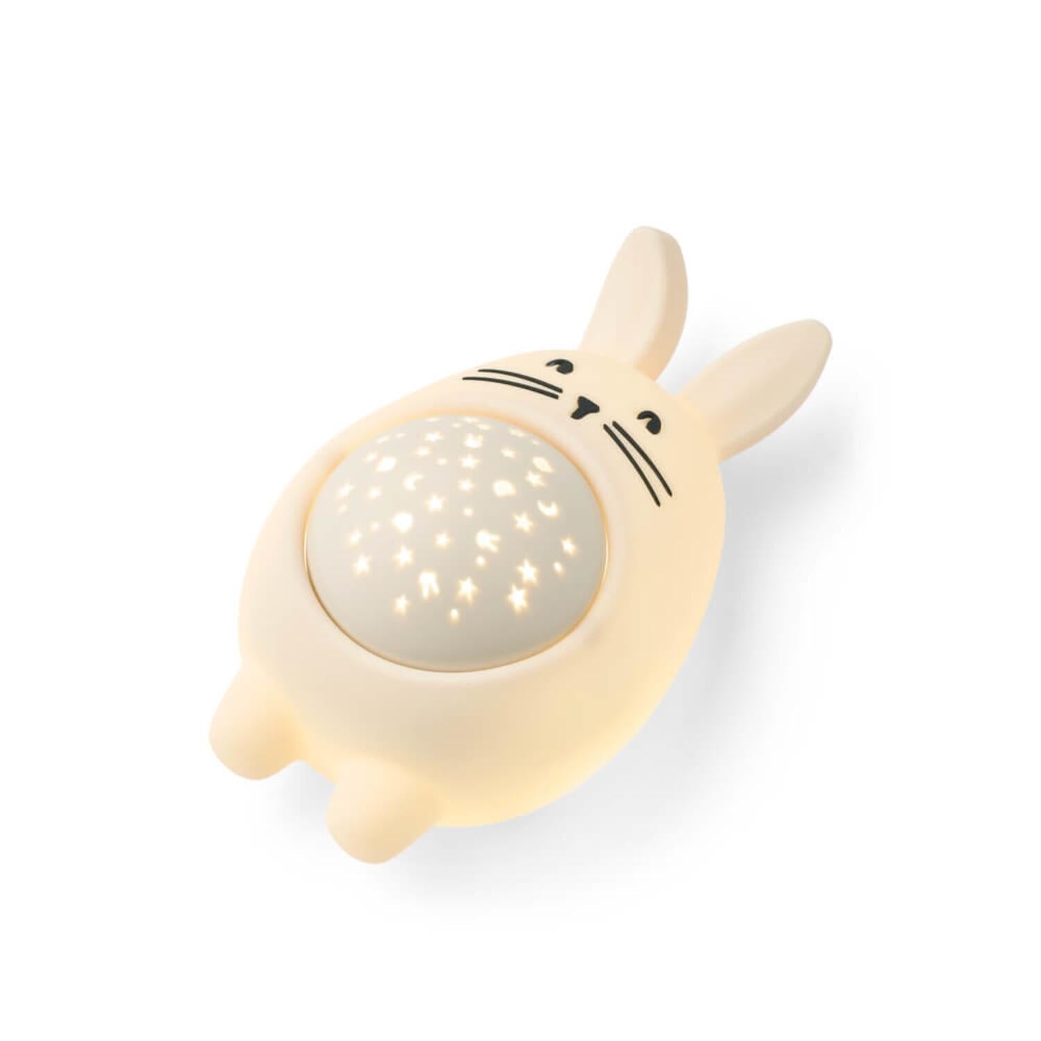 Sound- und Projektorlampe "Manuel Rabbit" - 18,2x10,5x8 cm (Sandy) Liewood