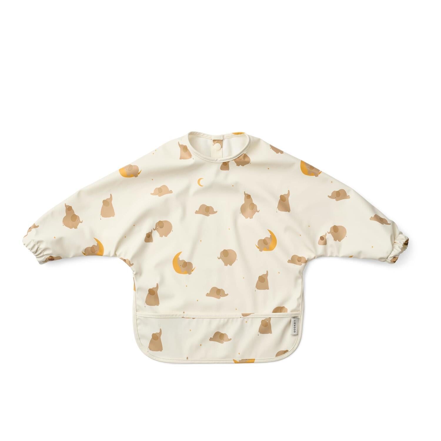 Cape Lätzchen "Merle - Elephant" (Creme de la Creme)