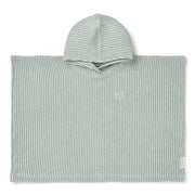 Poncho "Paco - Stripe" (Peppermint/Creme de la creme)