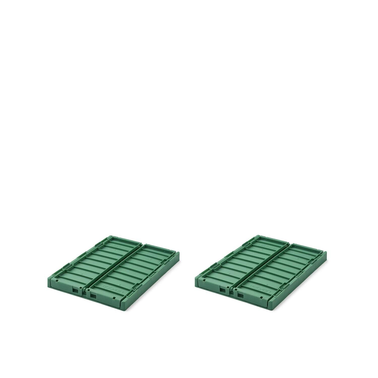 Aufbewahrungskorb "Weston" im 2er-Set - S (Dusty Ivy) Liewood