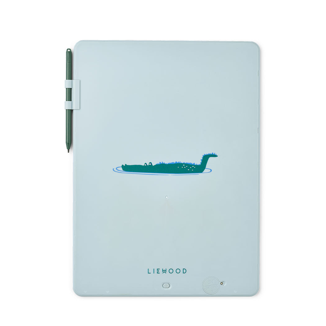 Magisches Zeichenbrett "Zora - Croco" - 34 cm (Dove Blue)