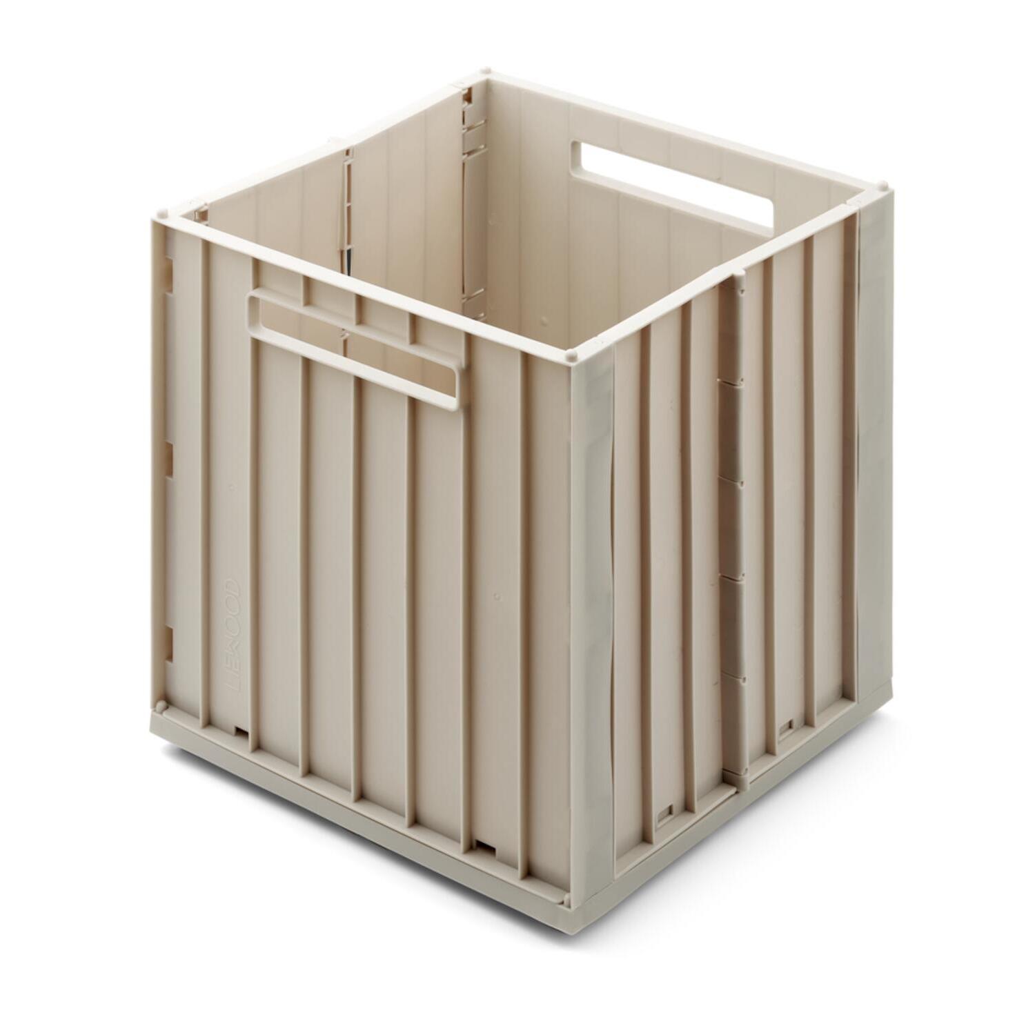 Aufbewahrungsbox mit Deckel "Elijah" - 30,5x32x31,5 cm (Sandy) Liewood