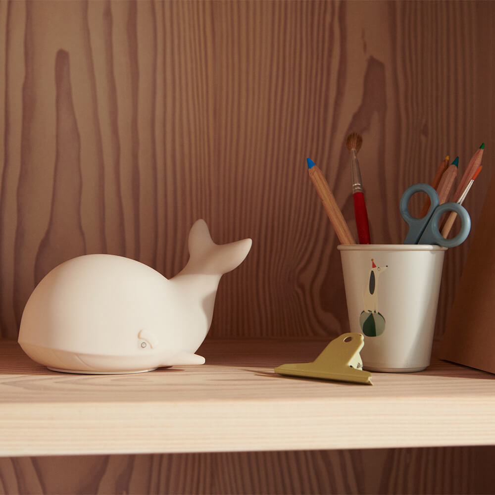 Nachtlicht "Winston - Whale" - 16,3x12x11,6 cm (Sandy)
