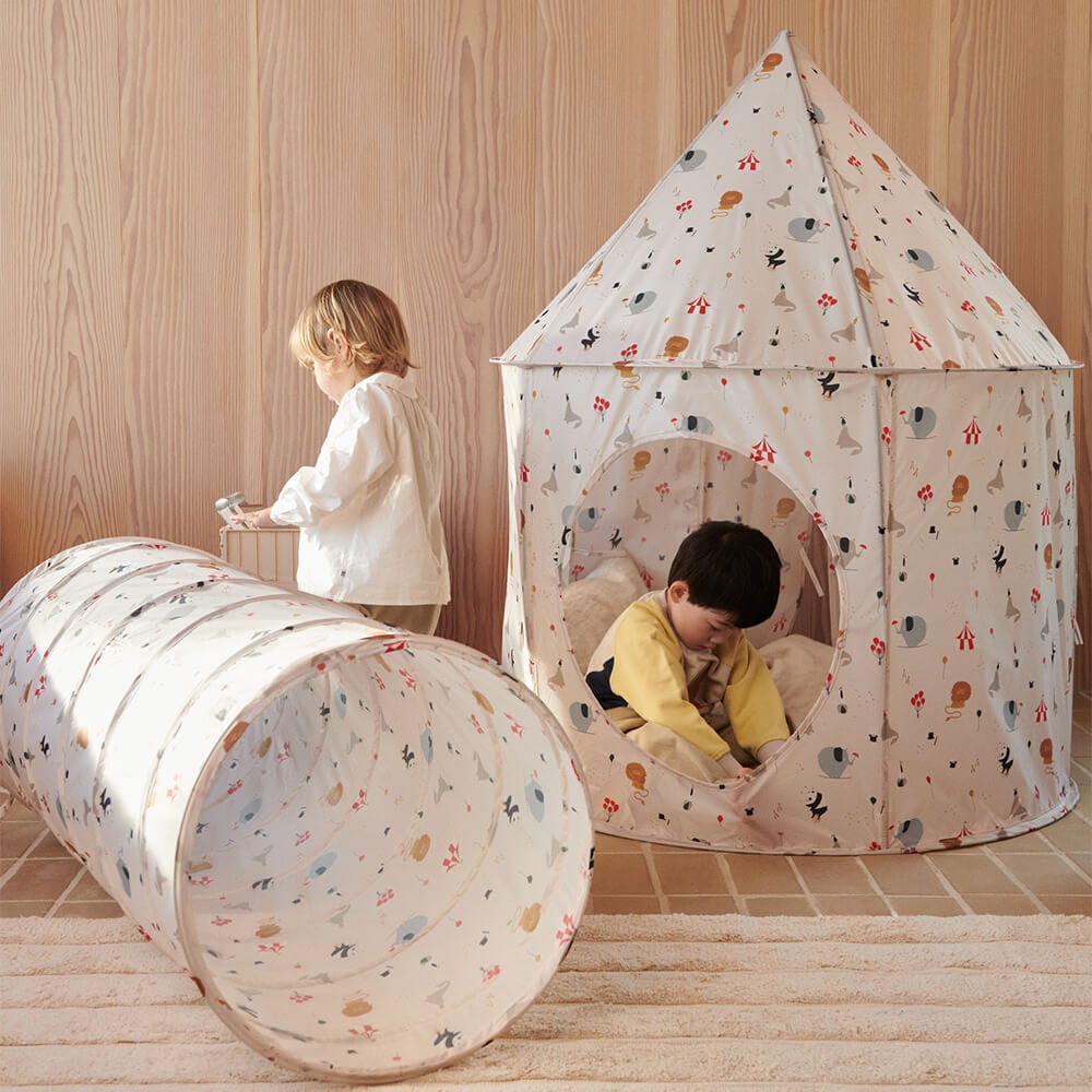 Pop-Up Spielzelt "Oaks - Peach" - 105x135 cm (Sea shell)