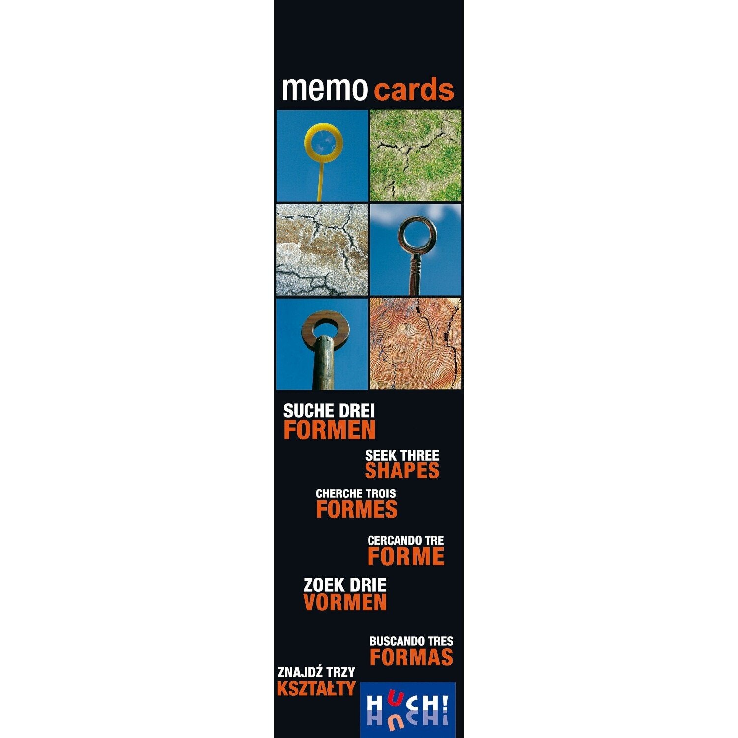 Memocards Suche Drei - Formen