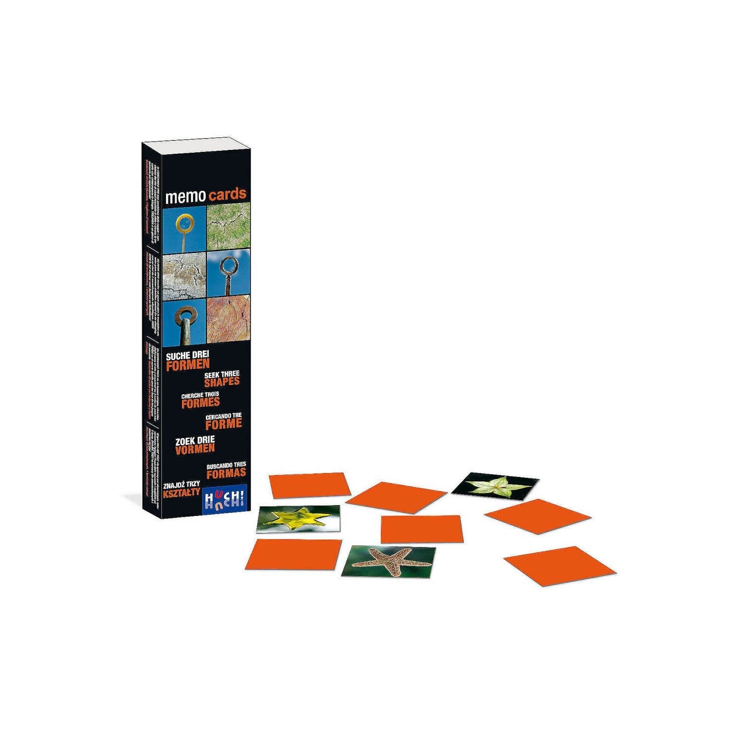 Memocards Suche Drei - Formen