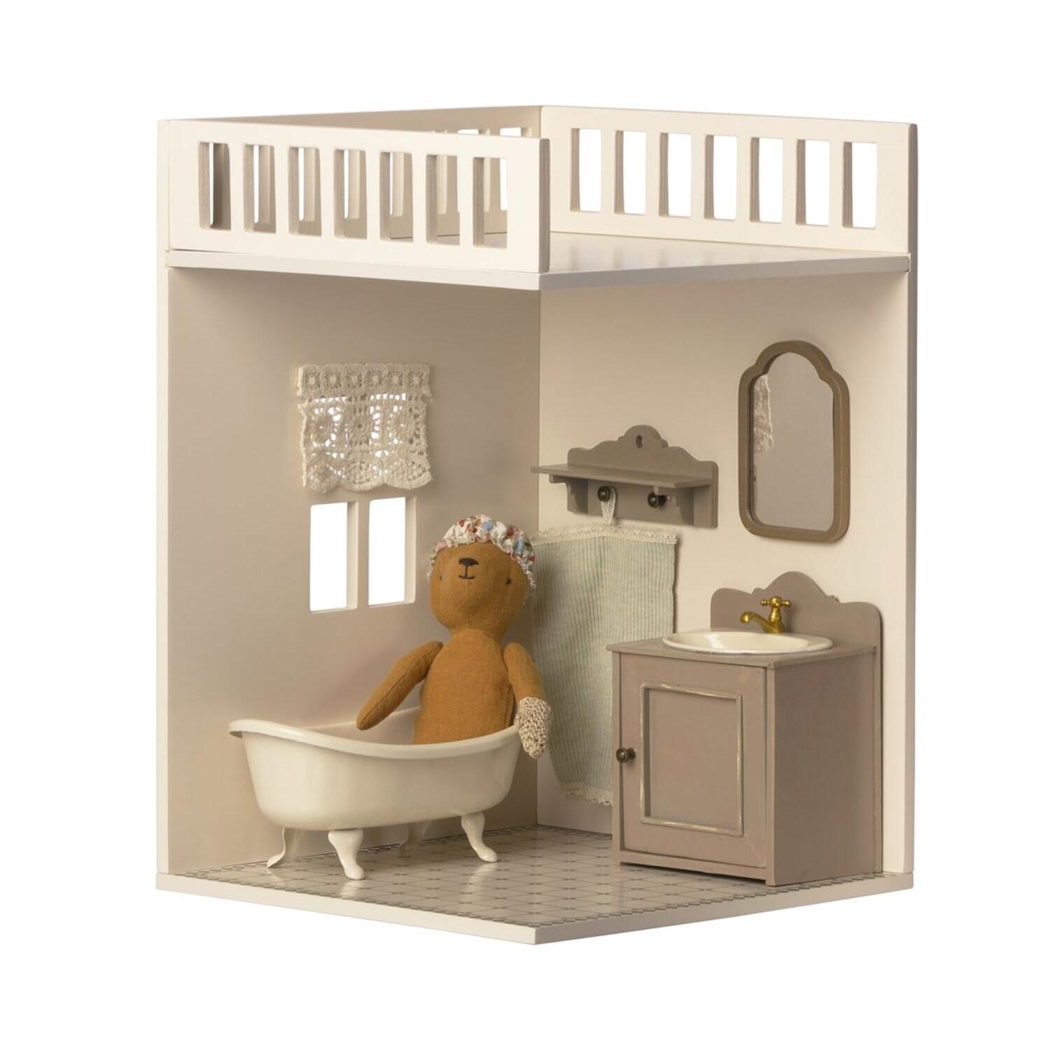 Extra Badezimmer "House of miniature" (Weiß)