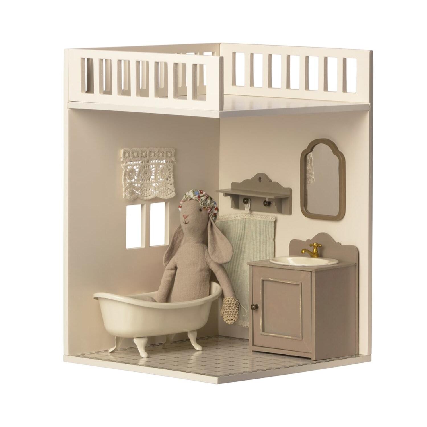 Extra Badezimmer "House of miniature" (Weiß)