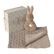 Kaninchen Rassel Set (Creme Pfirsich)