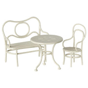 Maus Café-Set - Klein (Creme)