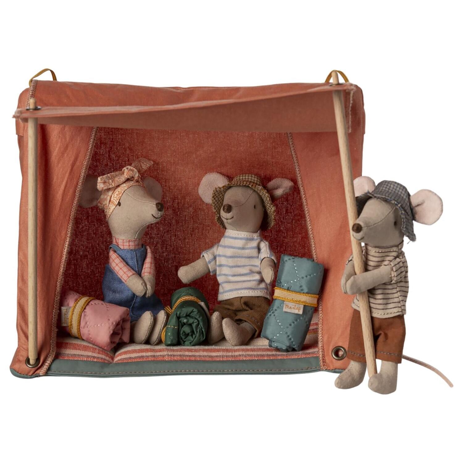 Maus Camperzelt "Happy" (Orange)