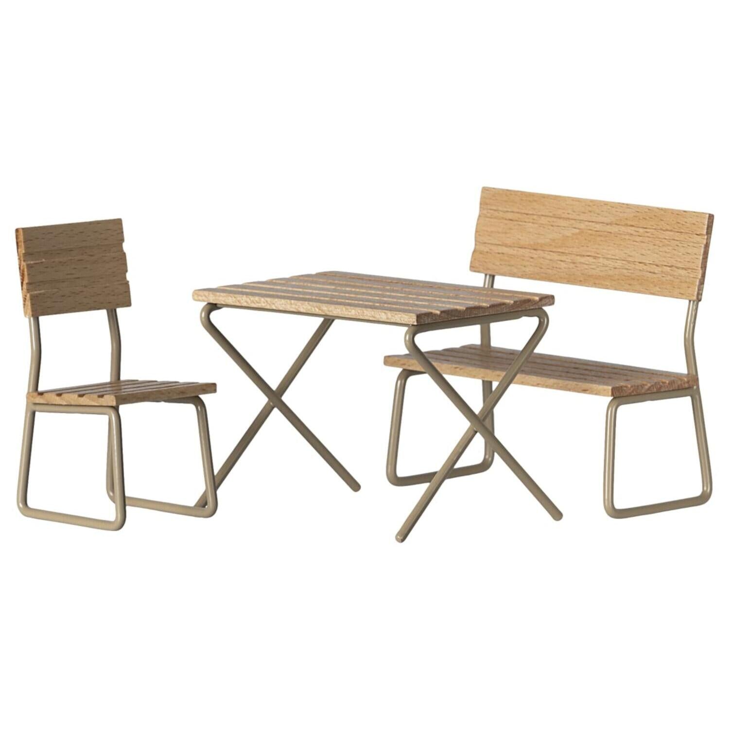 Maus Garten-Set (Braun)