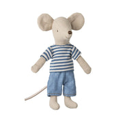Maus "LouiMax" - Großer Bruder (Blau)