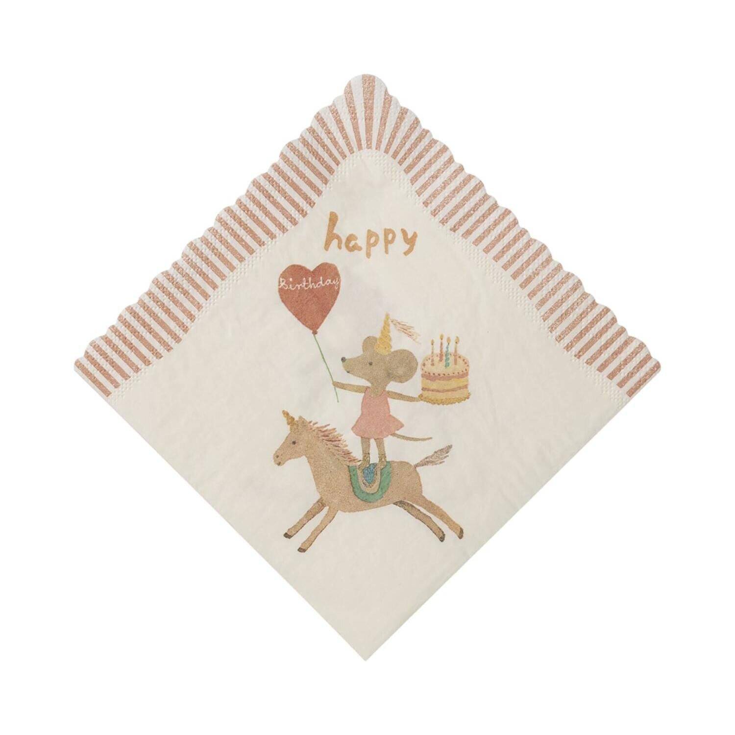 Papierserviette "Einhorn" (Bunt)