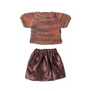 Rock und Strickbluse für Maus "Mama" (Bunt) Maileg